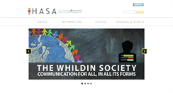 Desktop Screenshot of hasa.org